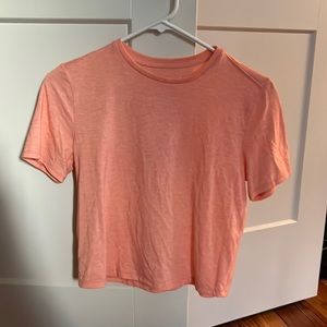 Outdoor Voices Orange Sweatee TShirt